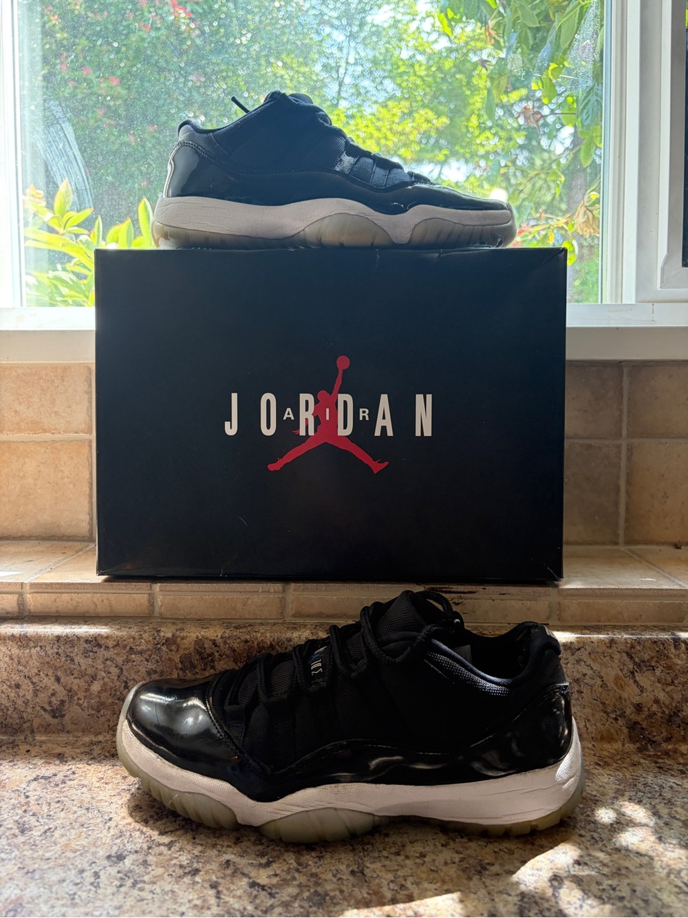 Jordan 11 low space jam Size